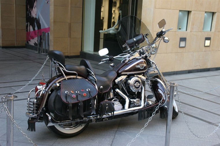 Harley Davidson show at Beirut Souks